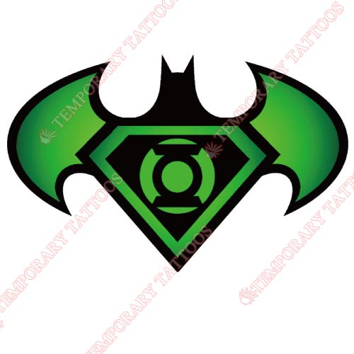 Green Lantern Customize Temporary Tattoos Stickers NO.139
